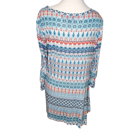 Context Boho Patterned Women's Top - Picture 2 of 8